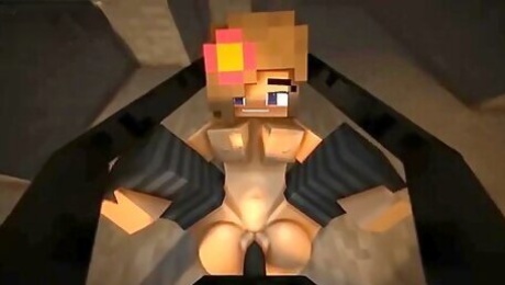 Minecraft Looking Way Better With A Couple Of Creampies