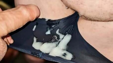 Compilation, Cum In Panties Over 15 Times! Huge Multiple Cum Compilation 4K (close up)