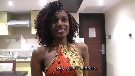 Black amateursexploited at casting