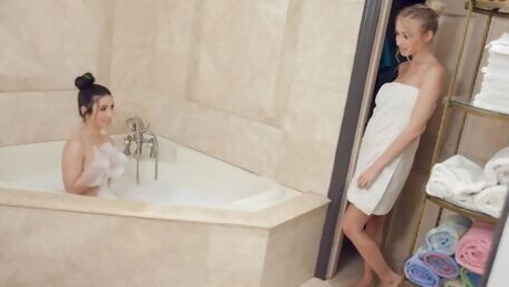 Watch enticing Riley Anne and Serena Blair's trailer