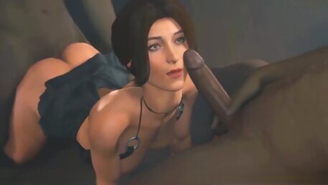 Lara Croft Fucked Hard And Raw By Bbc